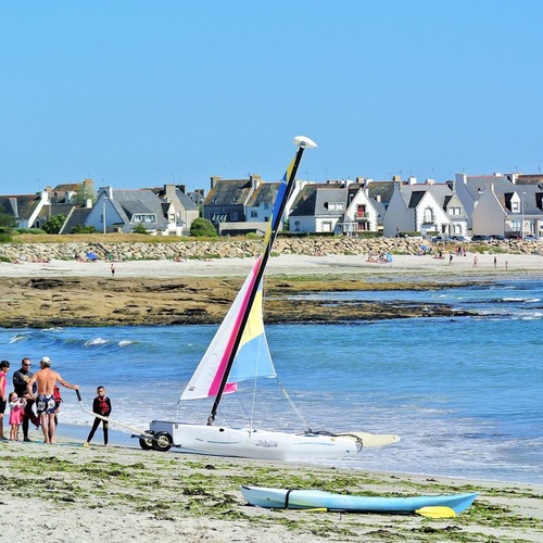 Centre nautique en juillet et août